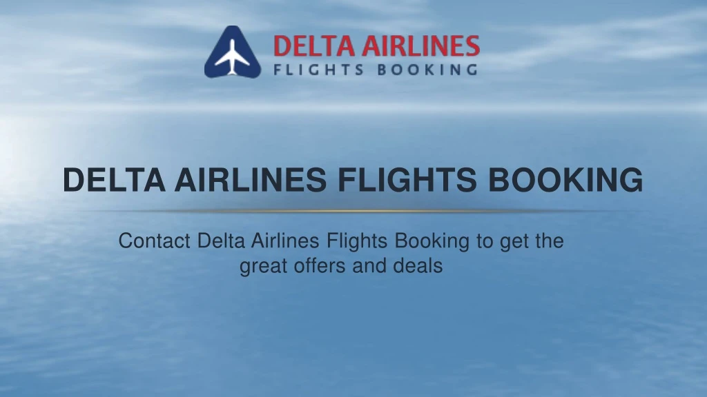 delta airlines flights booking