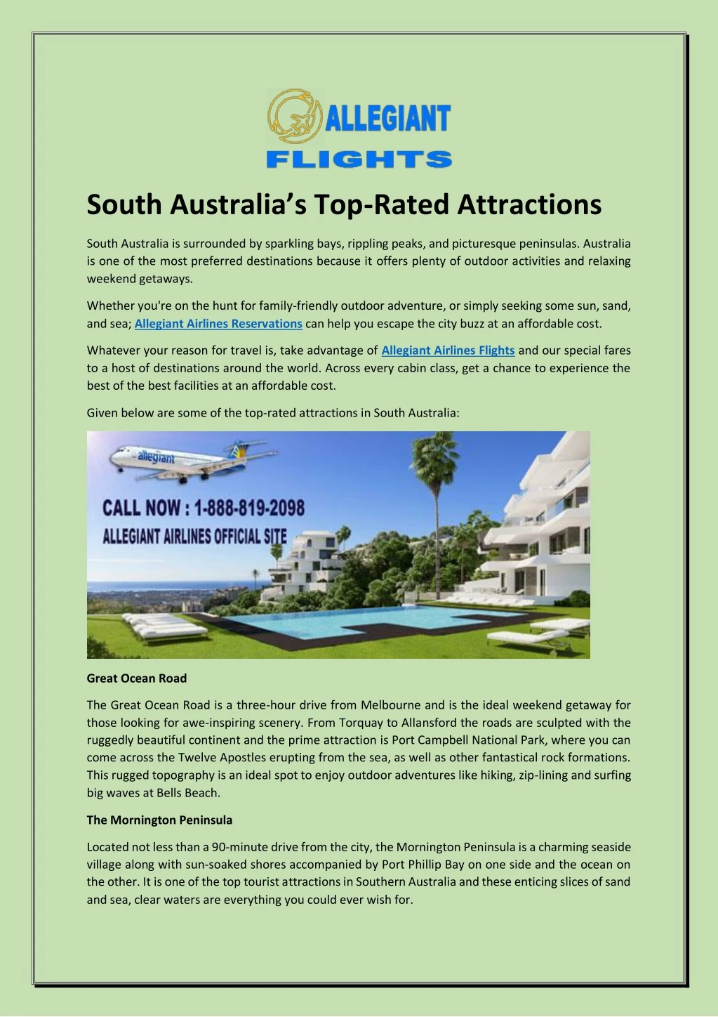 south australia s top rated attractions