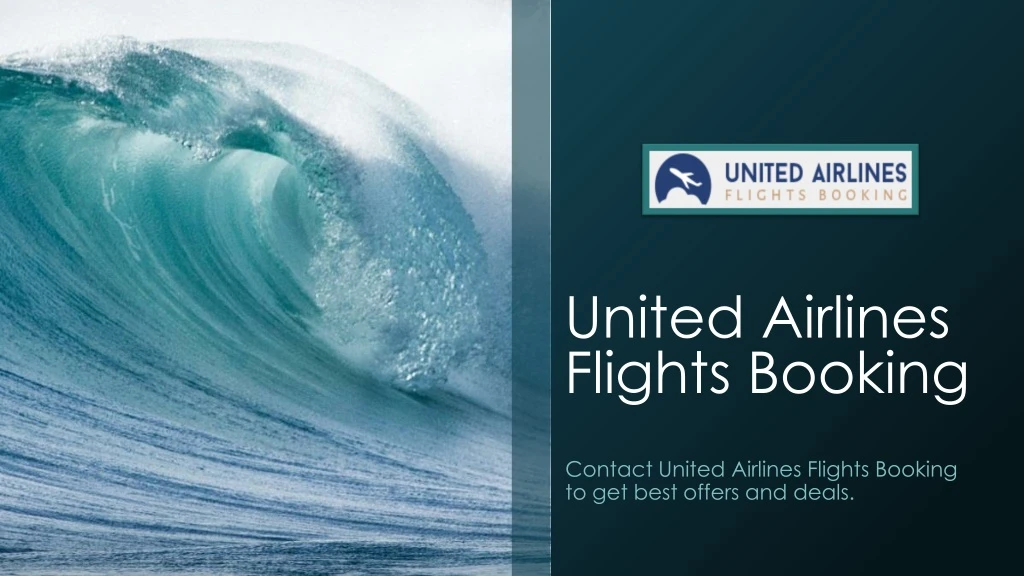 united airlines flights booking