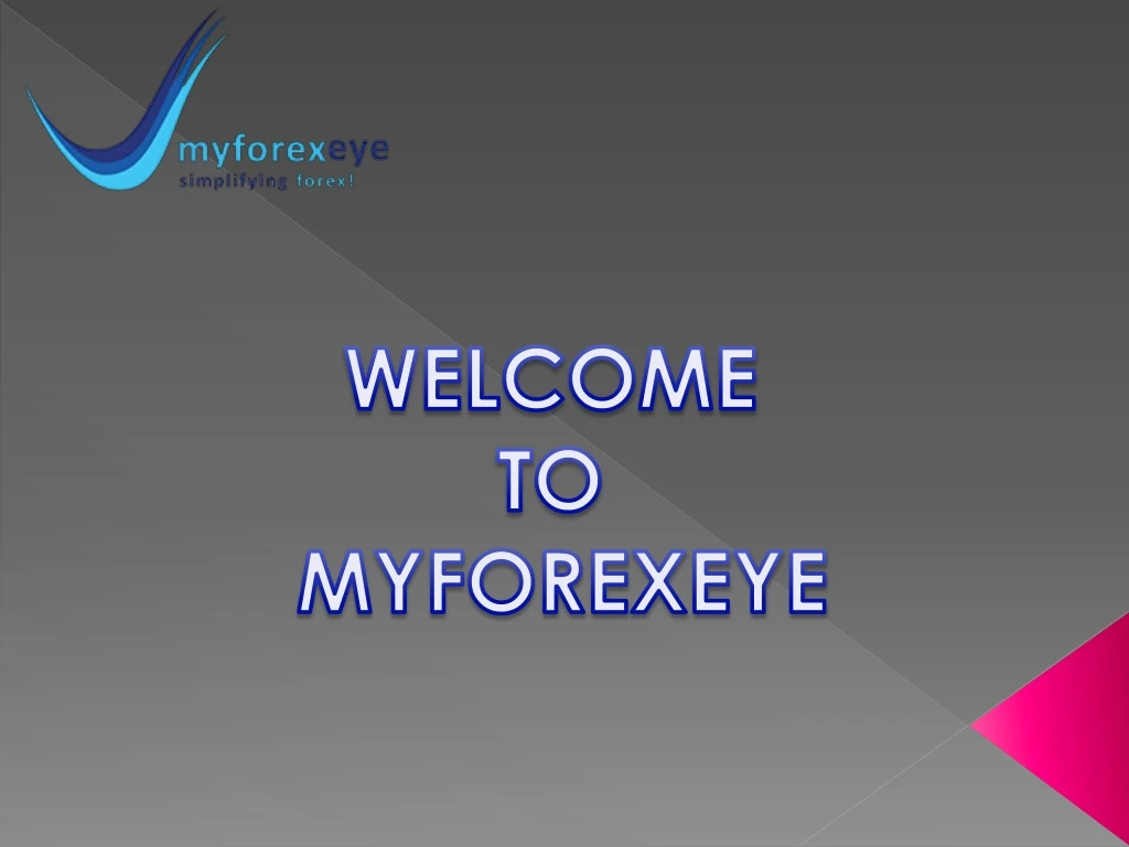 welcome to myforexeye