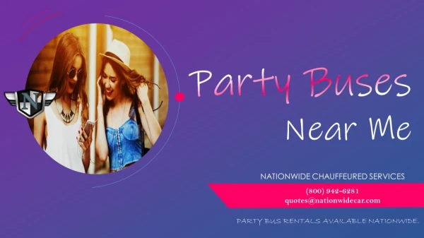 Party Buses Near Me - (800) 942-6281