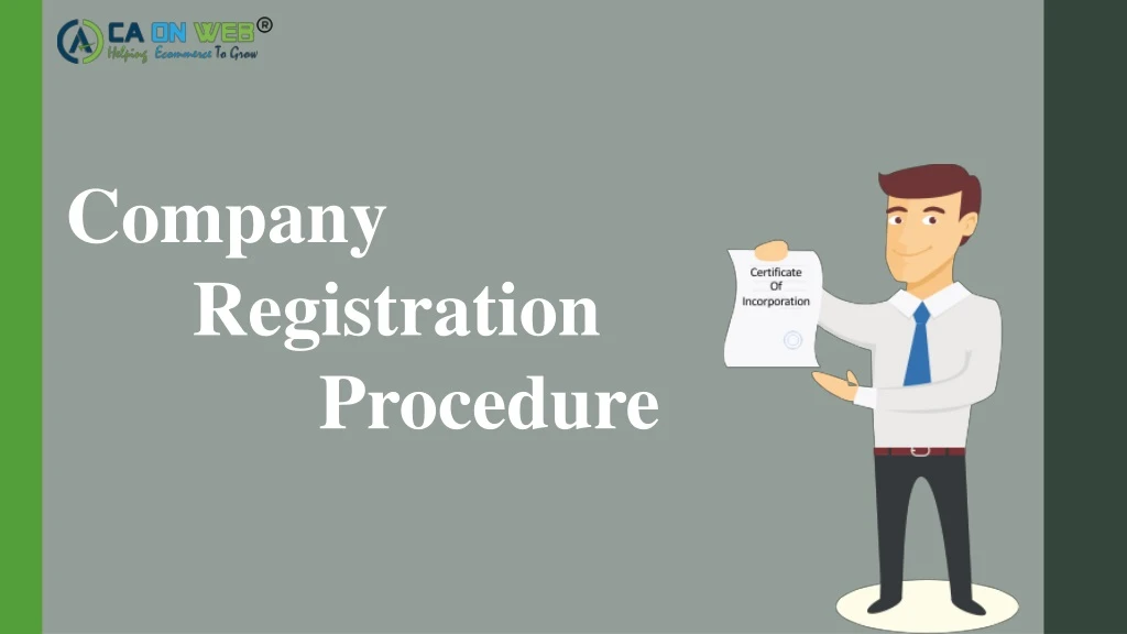 company registration procedure