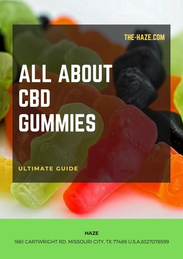 All about cbd gummies