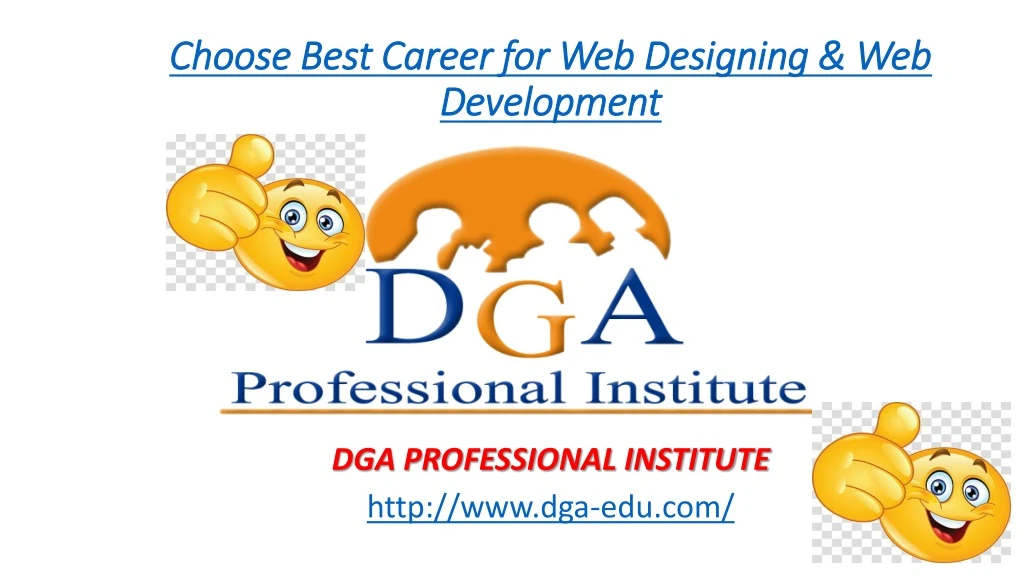 choose best career for web designing web development