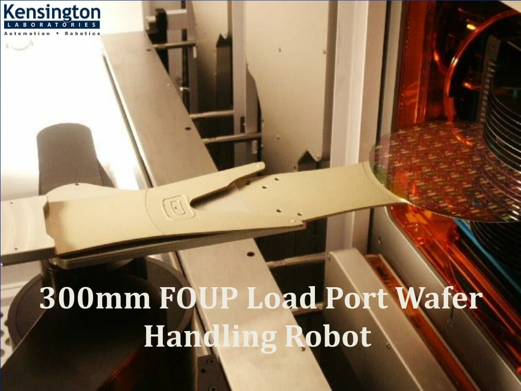 300mm foup load port wafer handling robot