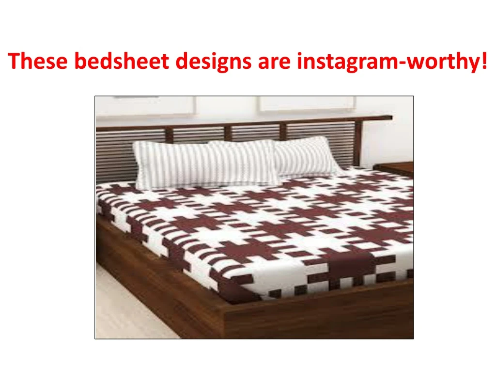 these bedsheet designs are instagram worthy