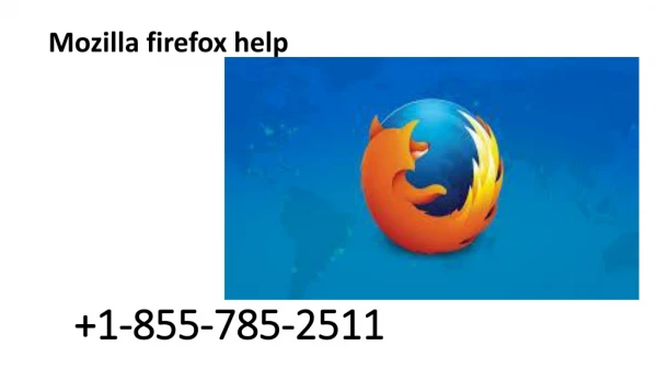 Having firefox issues, Call mozilla firefox help