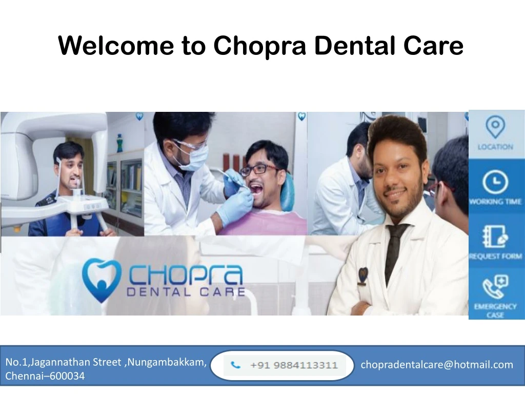 welcome to chopra dental care