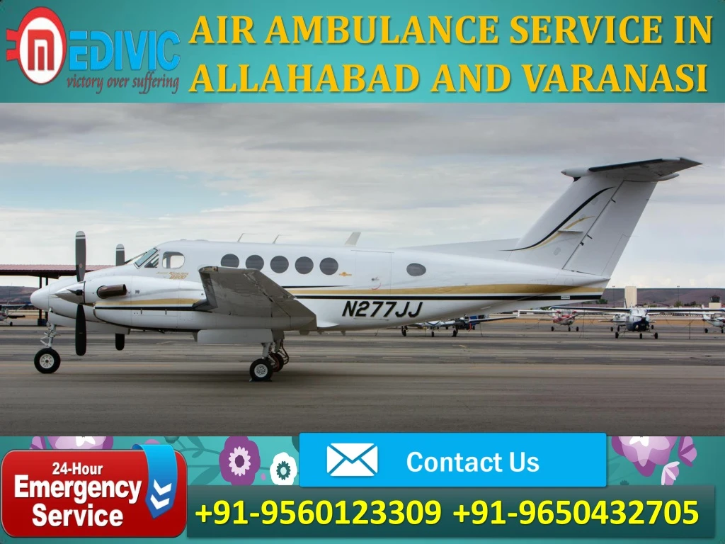 air ambulance service in allahabad and varanasi