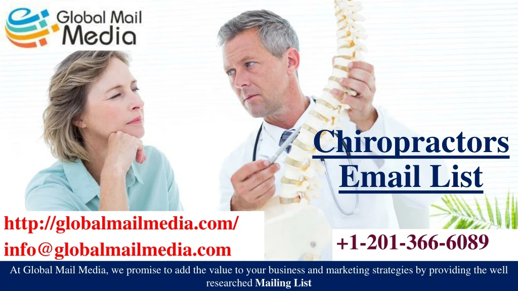 chiropractors email list