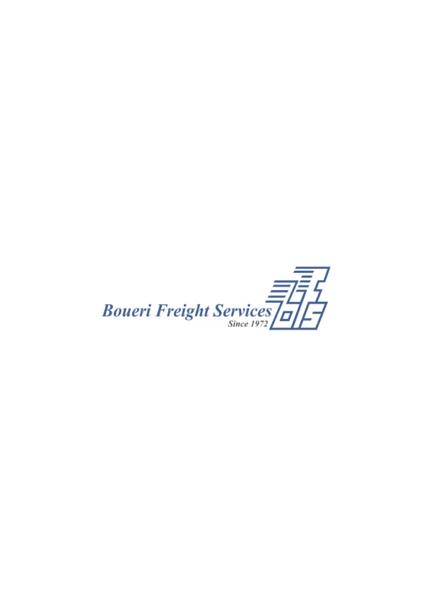 Boueri Freight Services Lebanon