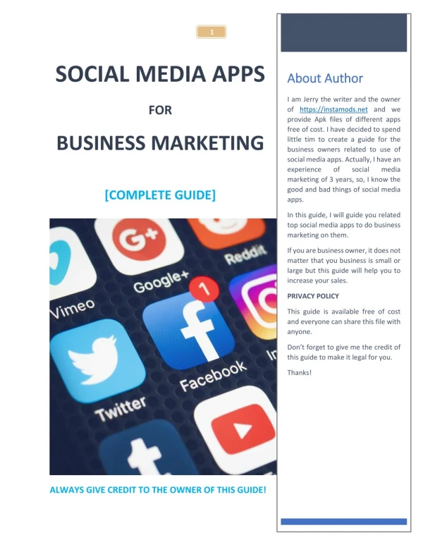 Best Social Media Apps for Business Marketing