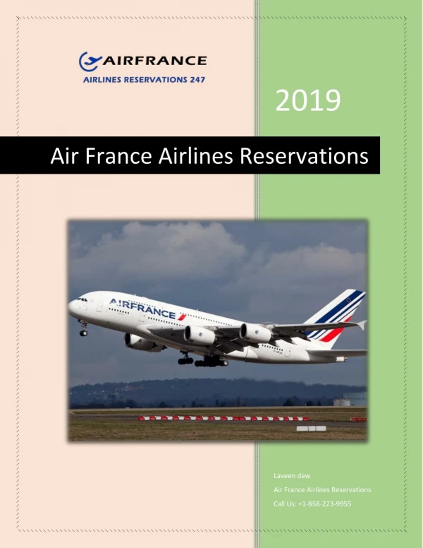Steps To Change Name In Air France Airlines Flight Tickets