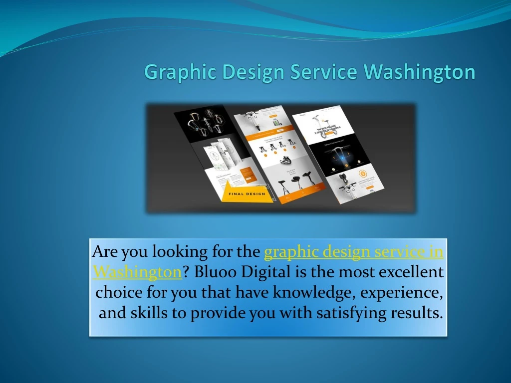 graphic design service washington