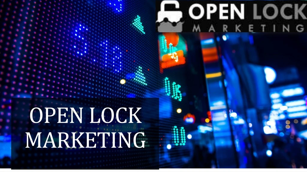open lock marketing