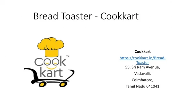 buy bread toaster at cookkart