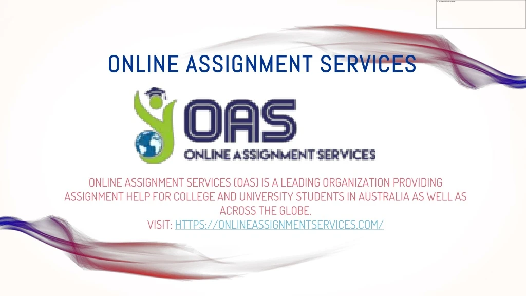 online assignment services