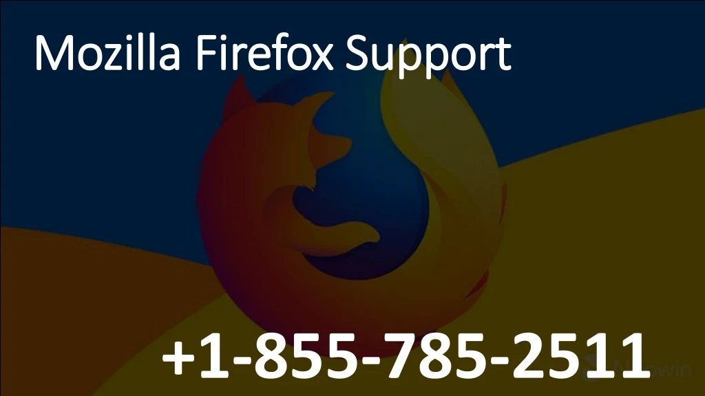 mozilla firefox support