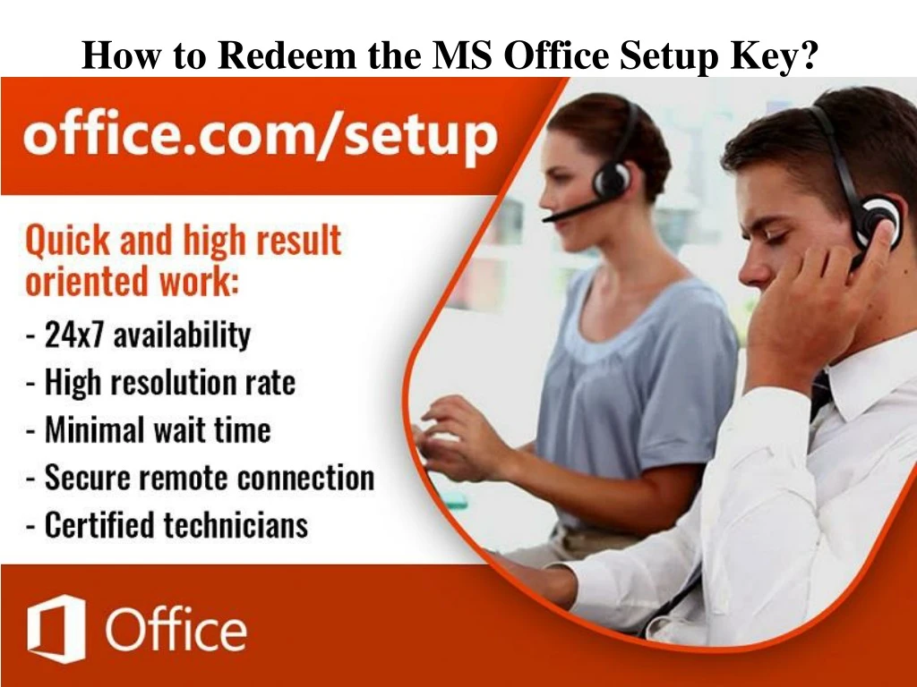 how to redeem the ms office setup key