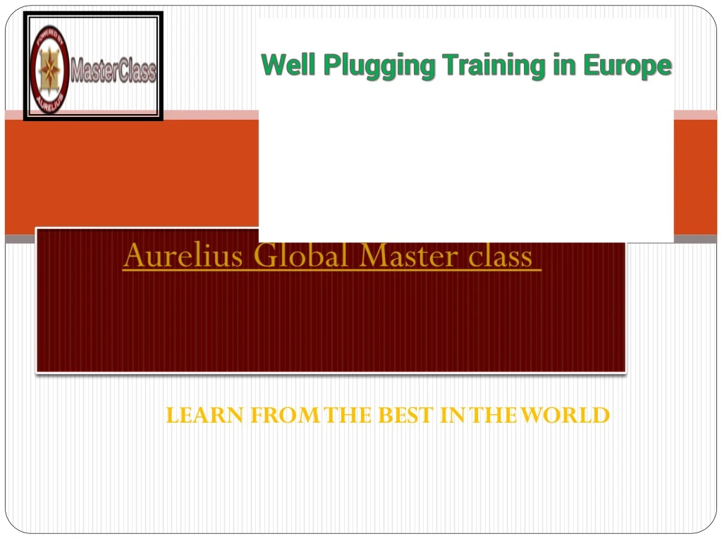 aurelius global master class