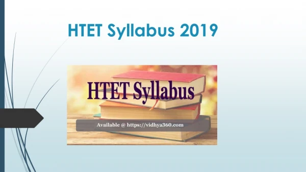 HTET Syllabus 2019 | Important Topics, Haryana TET Exam Scheme