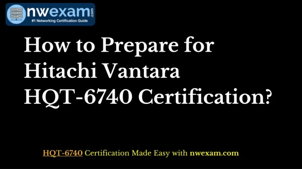 HQT-6740_ Hitachi Vantara Qualified Professional - Storage Administration Exam Guide | Syllabus