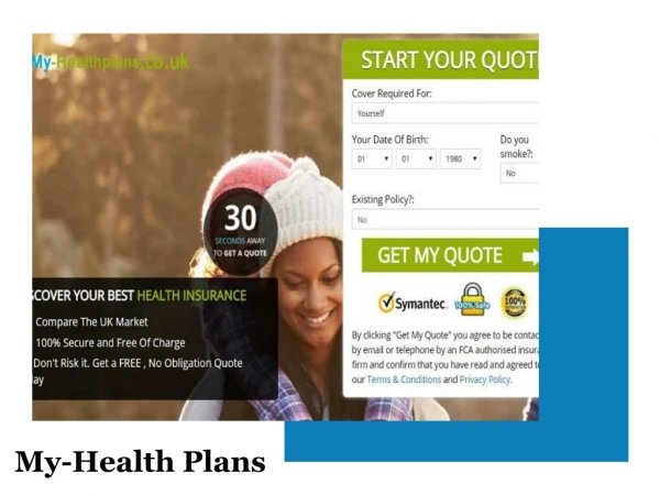 Compare private health insurance plans on My-health Plans