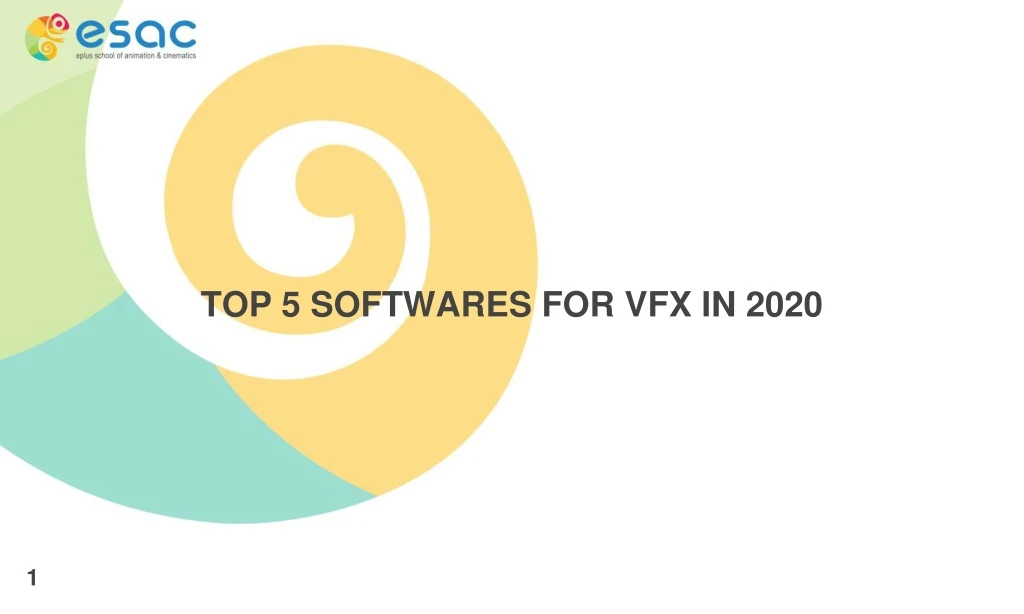 top 5 softwares for vfx in 2020