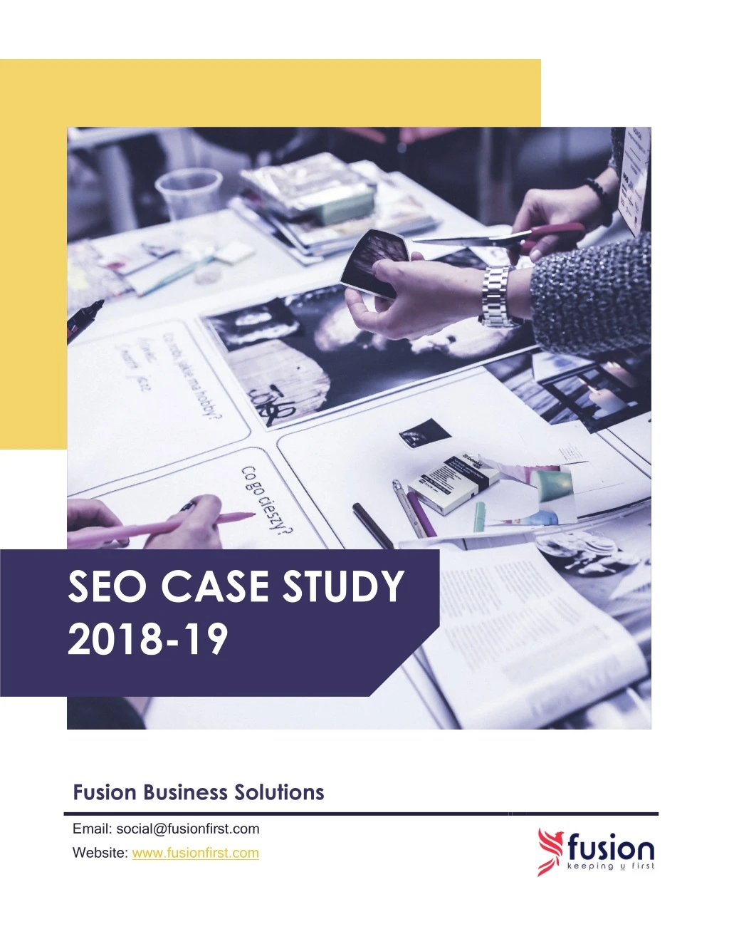 seo case study 2018 19