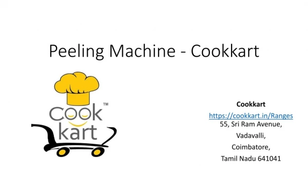 buy peeling machine at cookkart