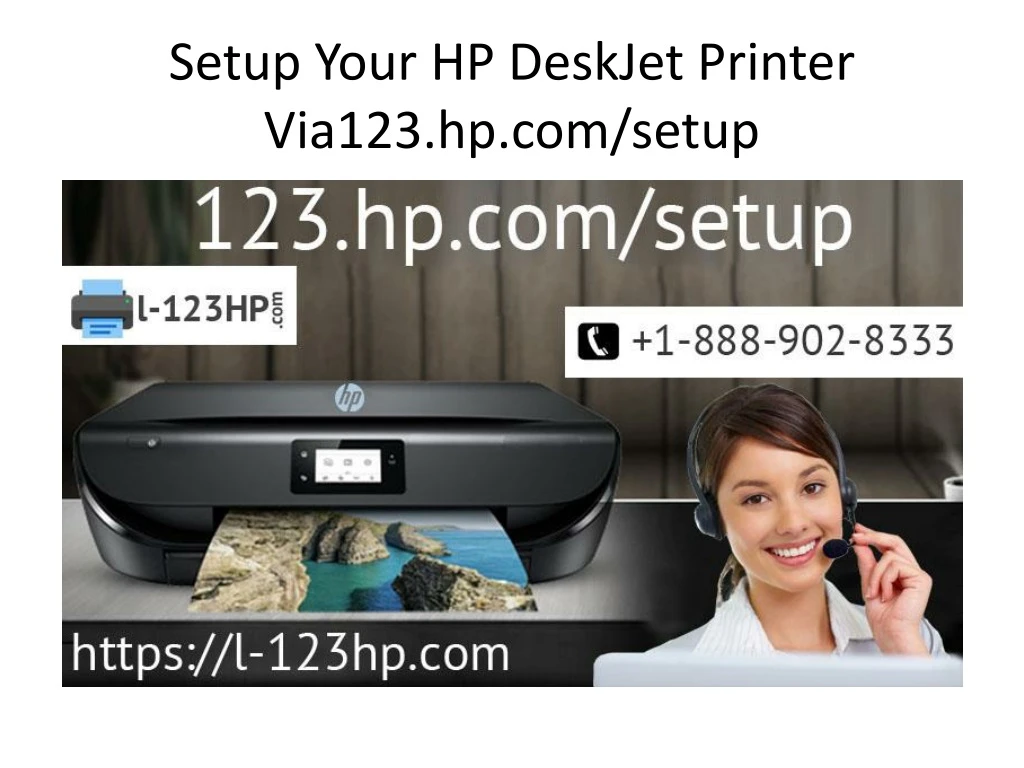 setup your hp deskjet printer via123 hp com setup
