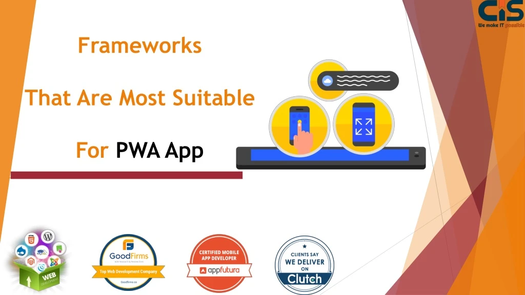 frameworks that are most suitable for pwa app