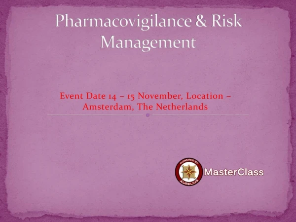 pharmacovigilance risk management