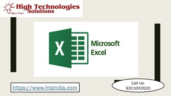 Advanced Excel Training in Delhi