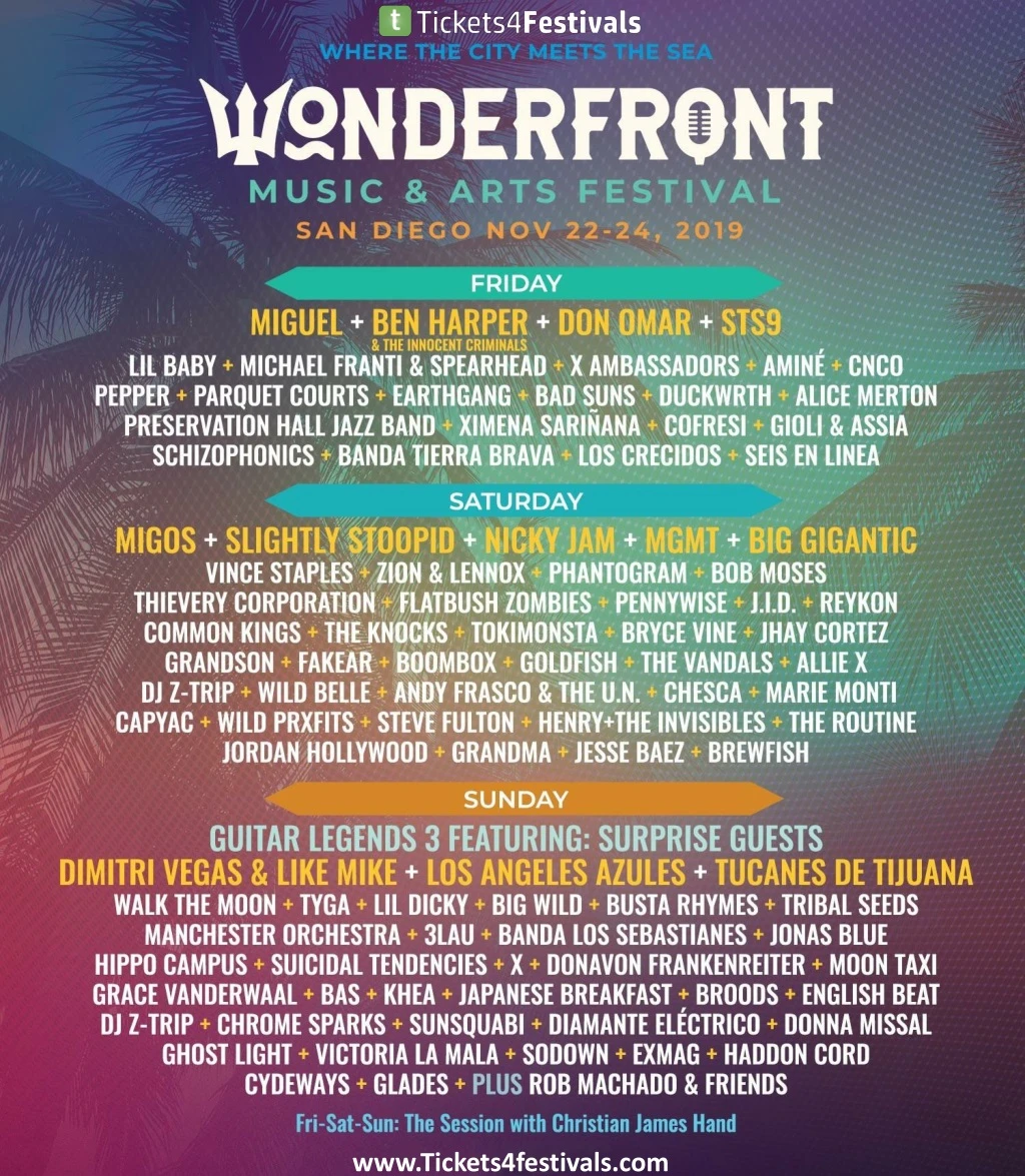 wonderfront wonderfront festival 2019 festival