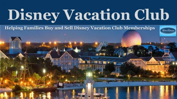 Disney Vacation Club | DVC Resales | DVC Points For Sale