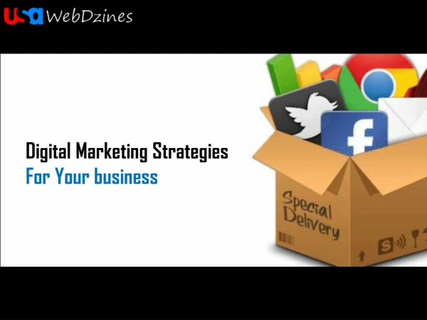 Digital Marketing Strategies For Your business