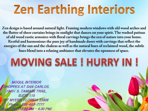 Zen Earthing Interiors