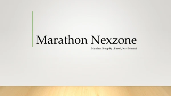 Marathon Nexzone in Panvel, Navi Mumbai
