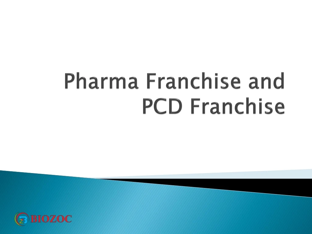 pharma franchise and pcd franchise