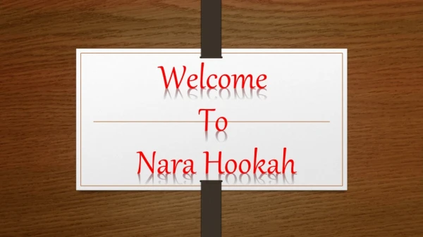 Nara Hookah