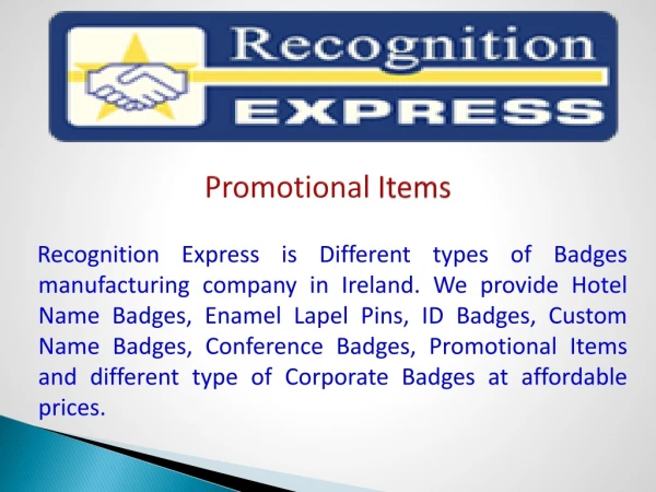 promotional items