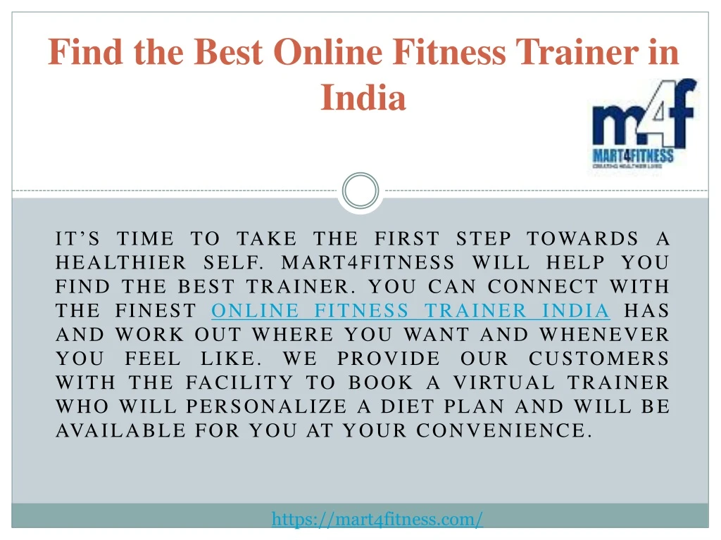 find the best online fitness trainer in india