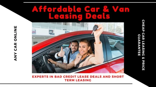 Get The Short Term Car leasing Services | Any Car Online