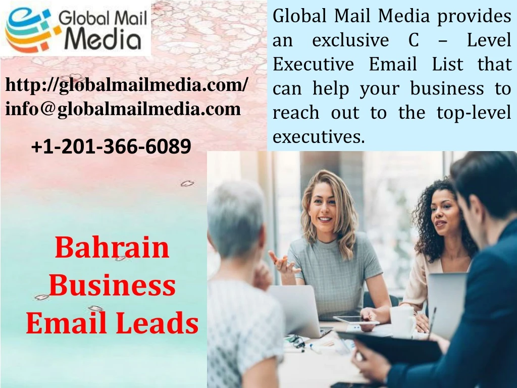 global mail media provides an exclusive c level