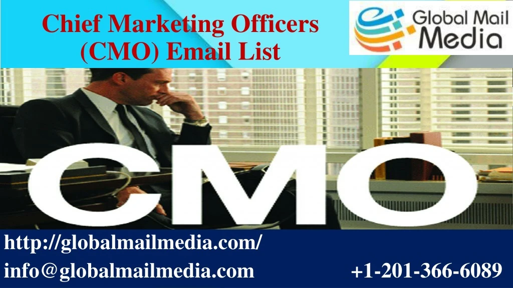 chief marketing officers cmo email list
