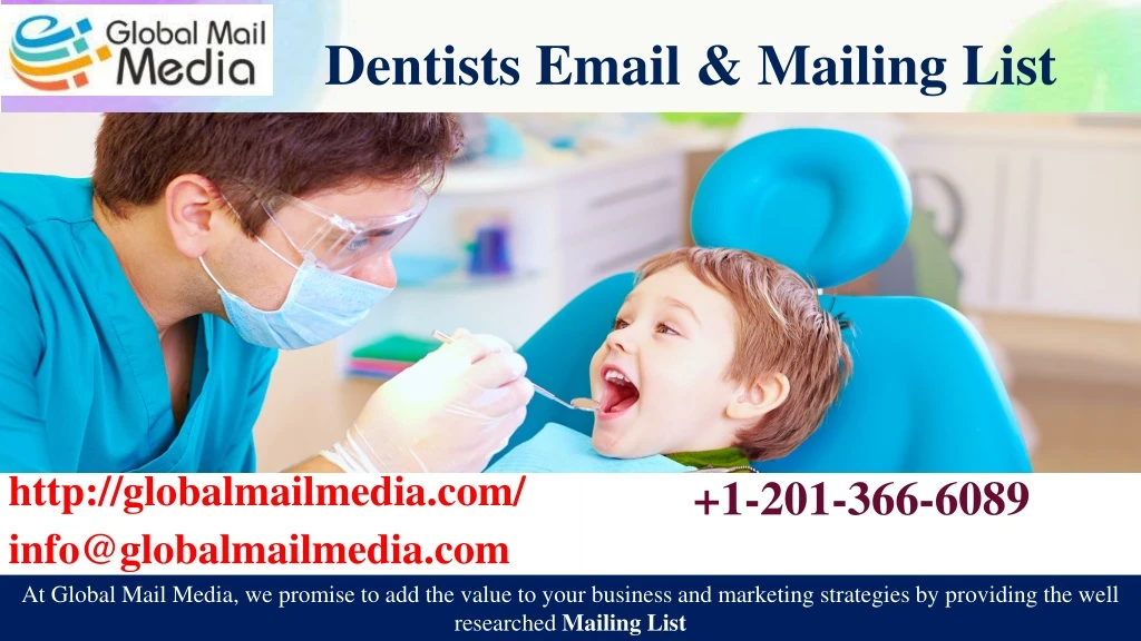 dentists email mailing list