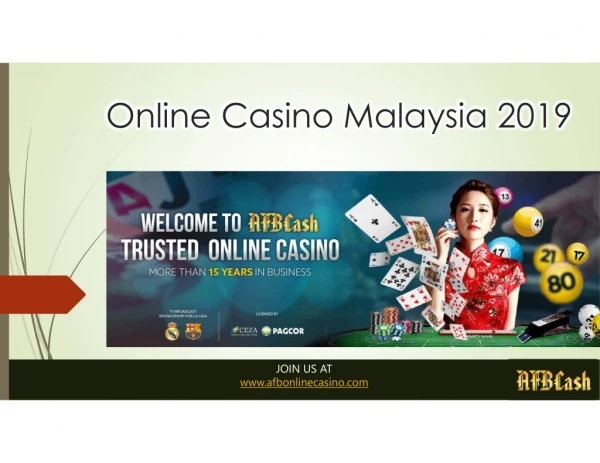 Malaysia Trusted Online Cas?no 2019 - 2020 | afbonlinecasino.com