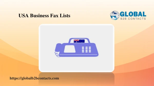 USA Business Fax Lists