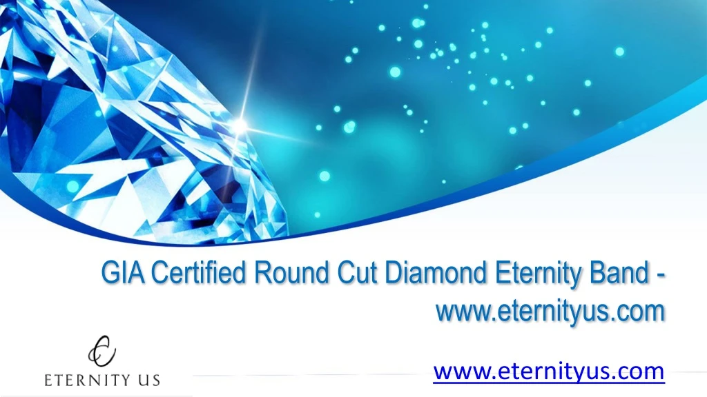 gia certified round cut diamond eternity band www eternityus com